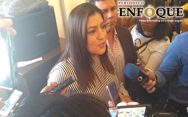 Foto: Daniel Jiménez Asegura Claudia Rivera que se trabaja en campañas para erradicar agresiones contra mujeres