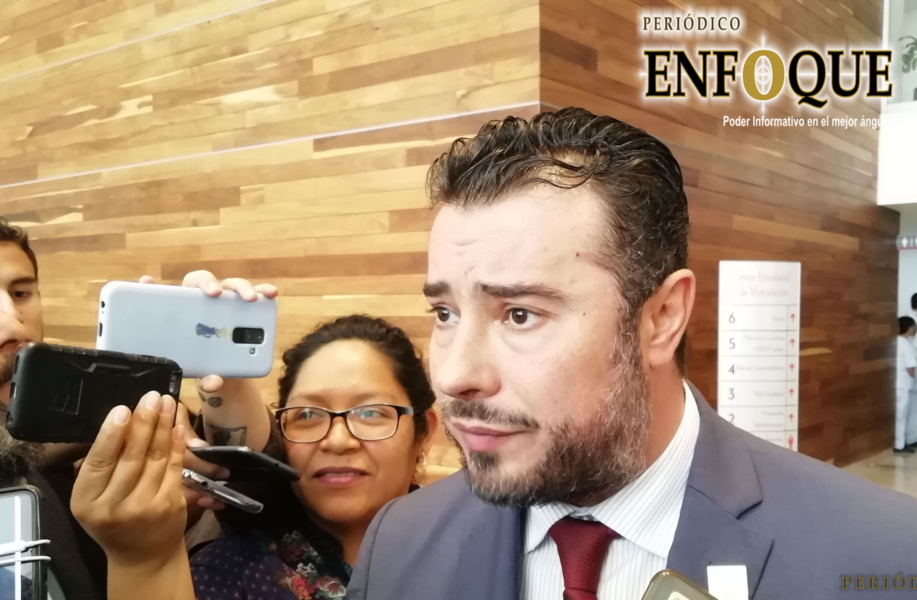 Foto: Wilmer Zárate Ibero Puebla a favor de descuentos a estudiantes en tarifa del transporte