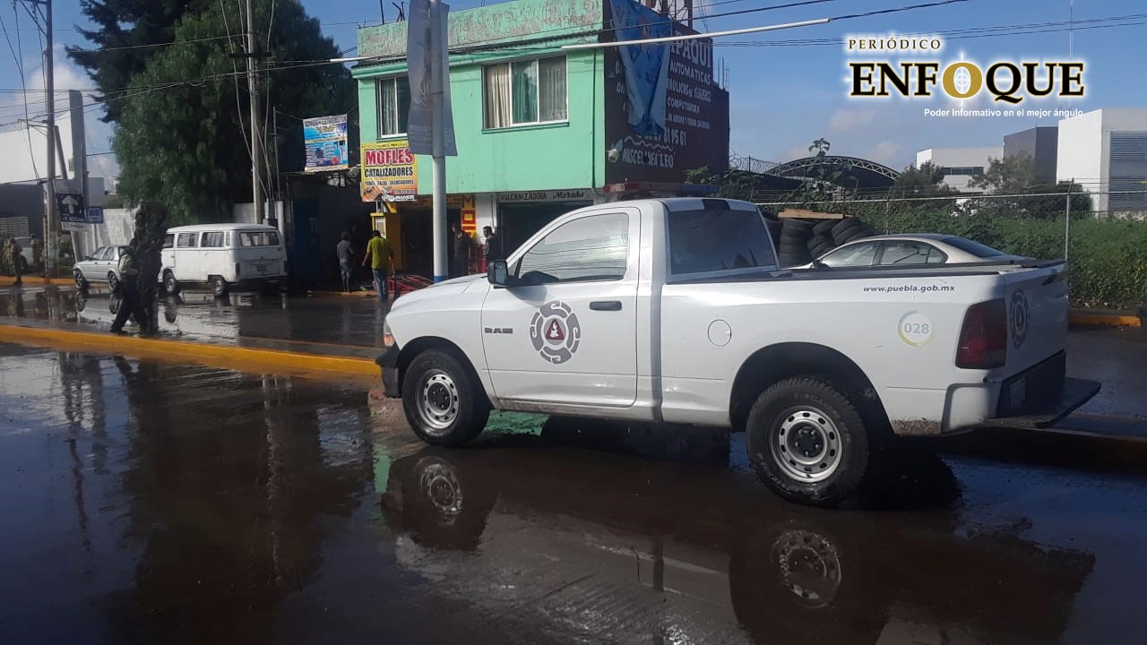 Protección Civil Estatal atiende a afectados por lluvias 