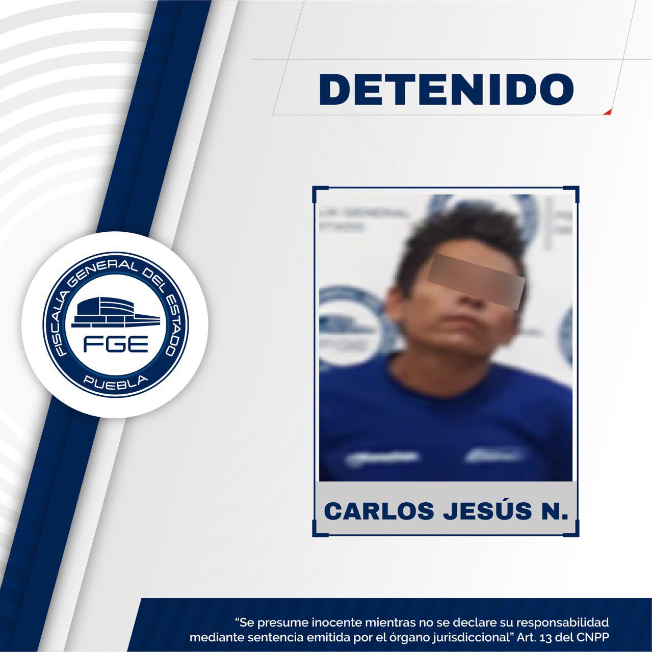 FGE  Detienen a prófugo del C5