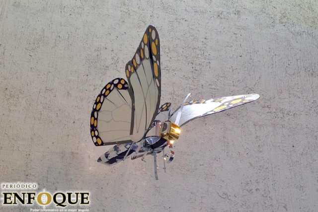 Foto: Cortesía  Conoce a la “mariposa monarca papalotl” en papalote museo del niño