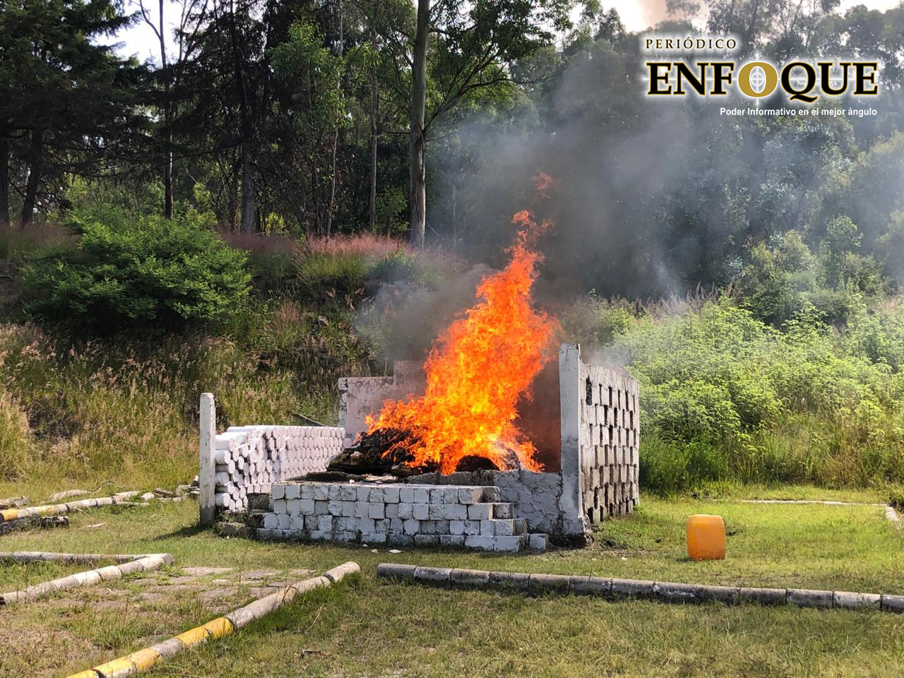 Destruyen 326 kg de narcóticos en la XXV Zona Militar 