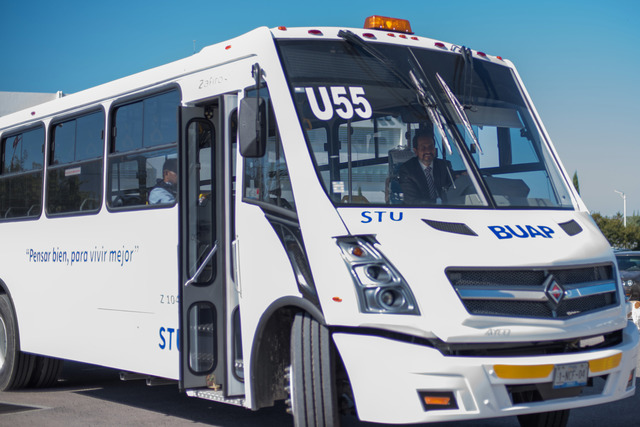 Foto: Cortesía  BUAP incrementará 11 unidades a su Sistema de Transporte Universitario