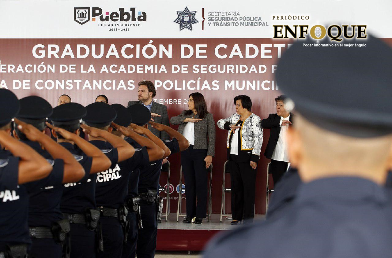 Foto: Cortesía  SSPTM se refuerza con 73 nuevos elementos certificados
