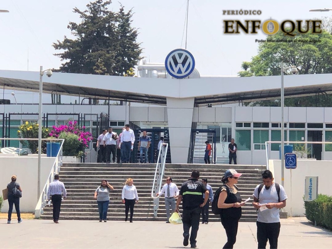 VW a recuperado sus actividades de manera parcial tras cierres carreteros