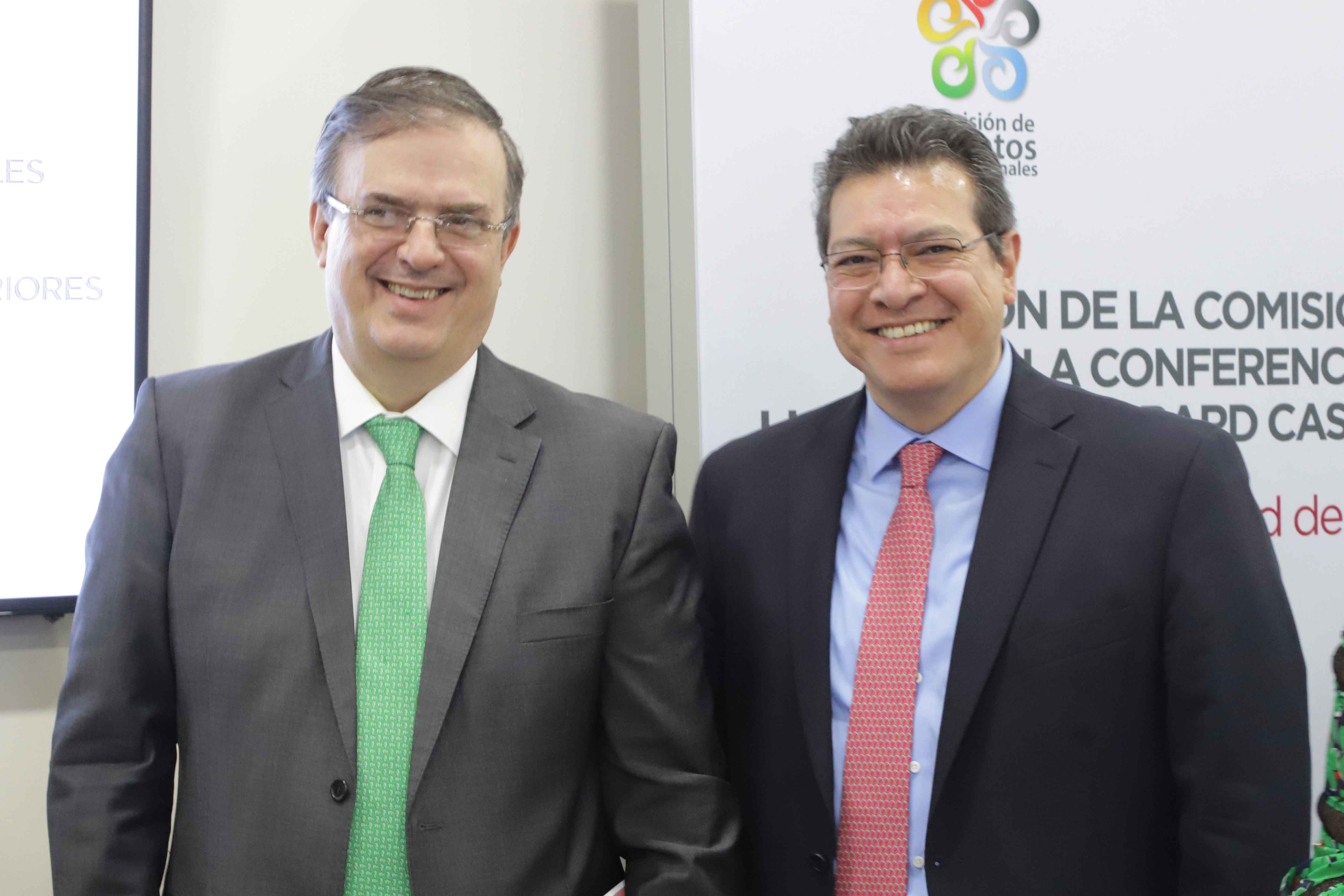 Foto: Cortesía  Participa Marco Mena en reunión de CONAGO con Marcelo Ebrard, Secretario de Relaciones Exteriores