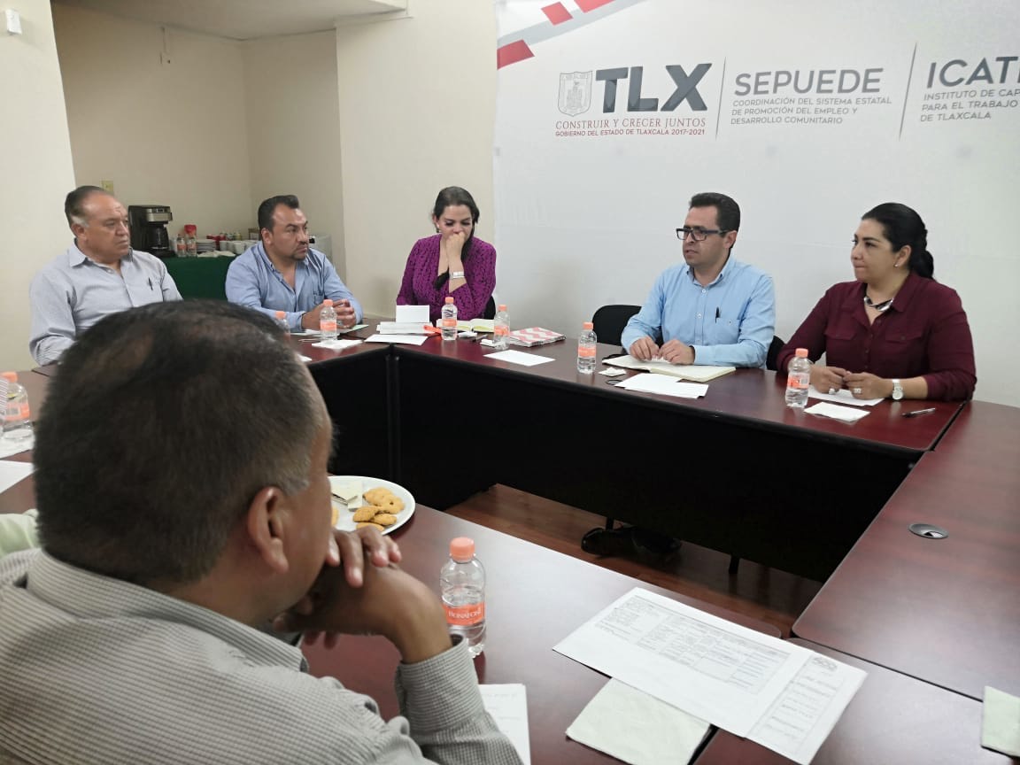 Foto: Cortesía  Fortalece Sepuede-Icatlax trabajo de coordinación en materia de capacitación