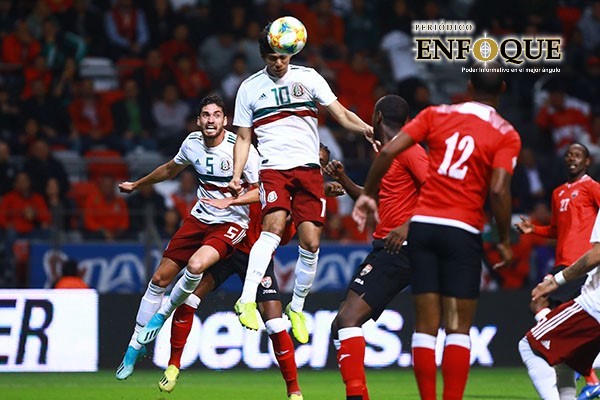 México venció a Trinidad y Tobago "a medio gas"