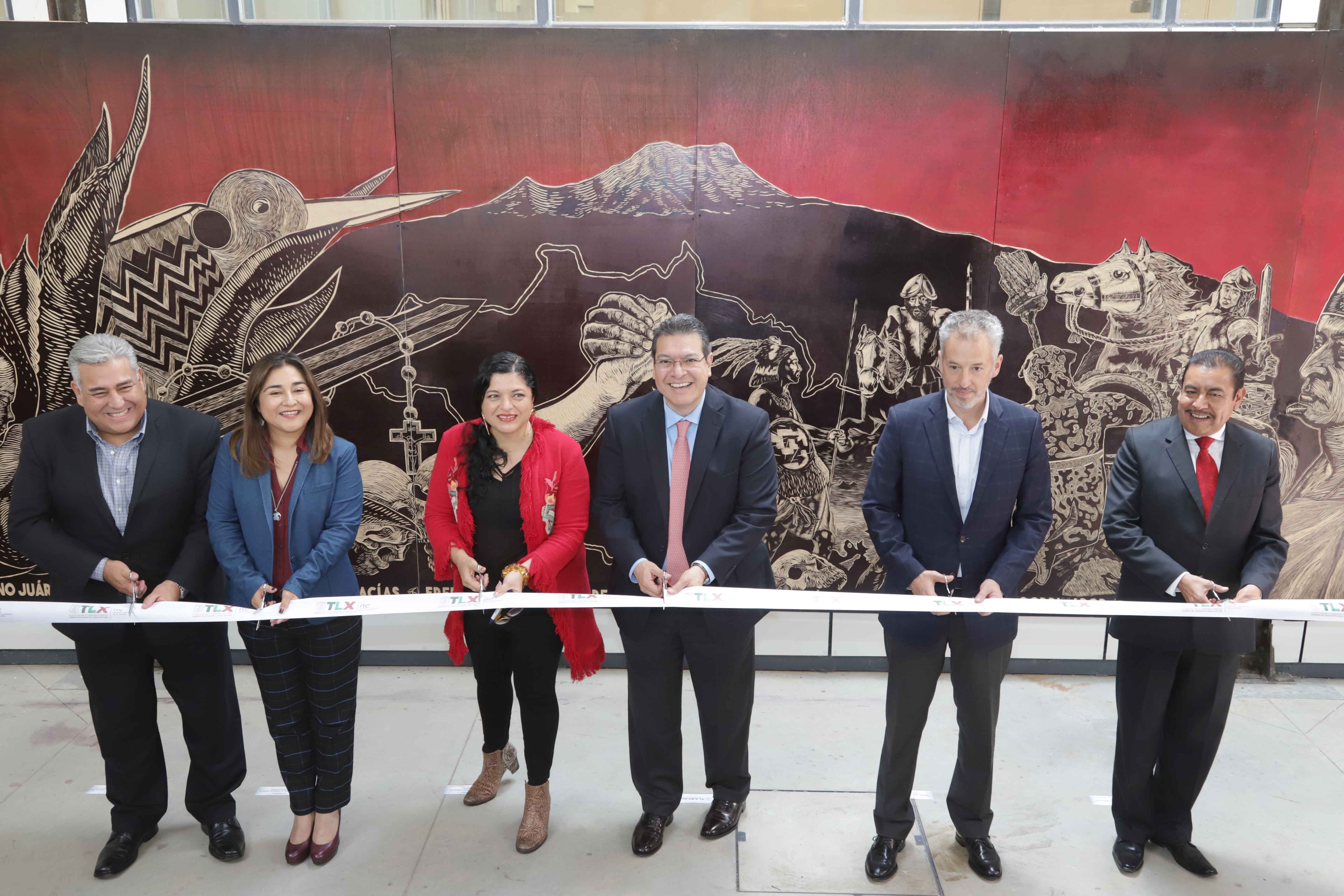 Foto: Cortesía  Inauguran Alejandra Frausto y Marco Mena “Complejo Artístico 500 Años”