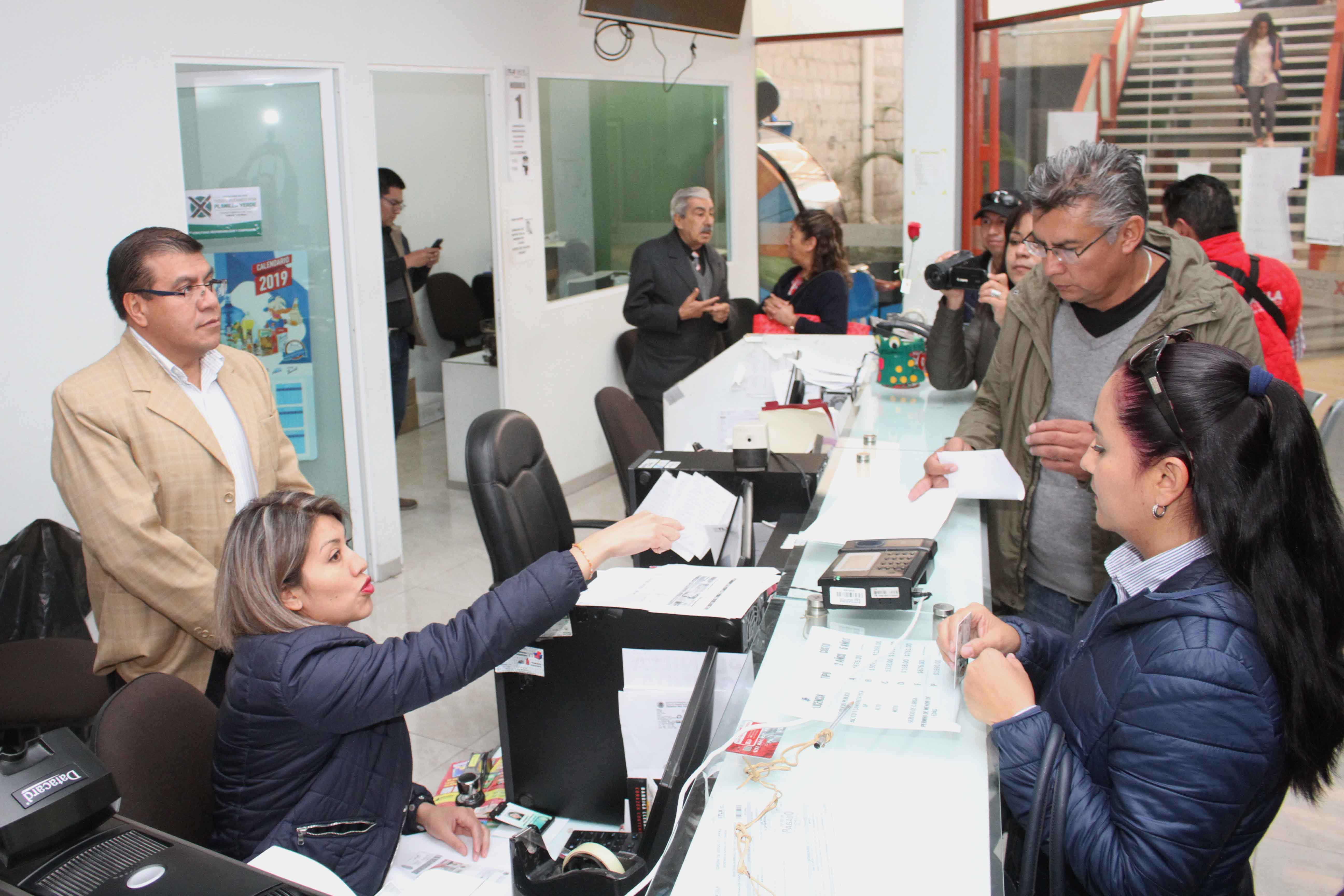 Foto: Cortesía  Supervisa SECTE atención al público en Delegaciones