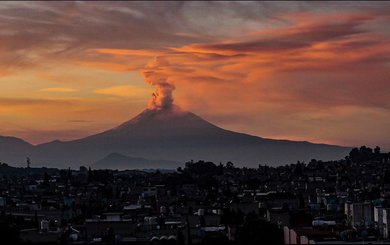 Foto: Cortesía Cae ceniza del Popocatépetl en el municipio de Ecatzingo, Edomex