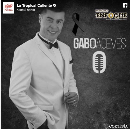 Muere el locutor poblano “El Gabo Aceves”