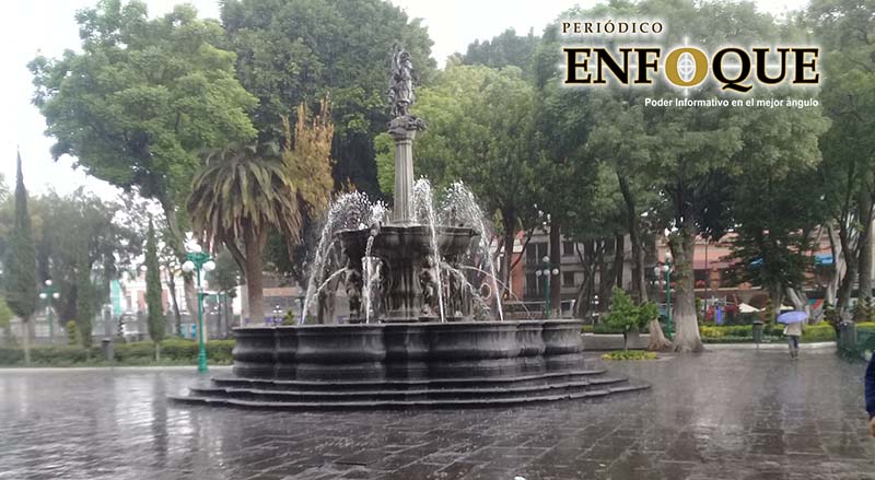 Será un fin de semana lluvioso en Puebla 
