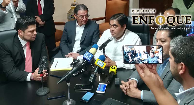 En Huejotzingo por años se permitió el robo de gas Lp, acusa Barbosa Huerta 