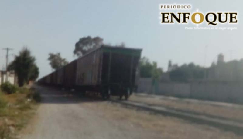 Foto: Marisol Oropeza En Tepeaca, nuevo intento de robo a tren