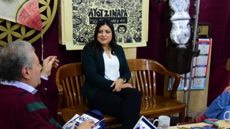 Foto: Cortesía  Estoy dispuesta a someterme a la revocación del mandato: Claudia Rivera