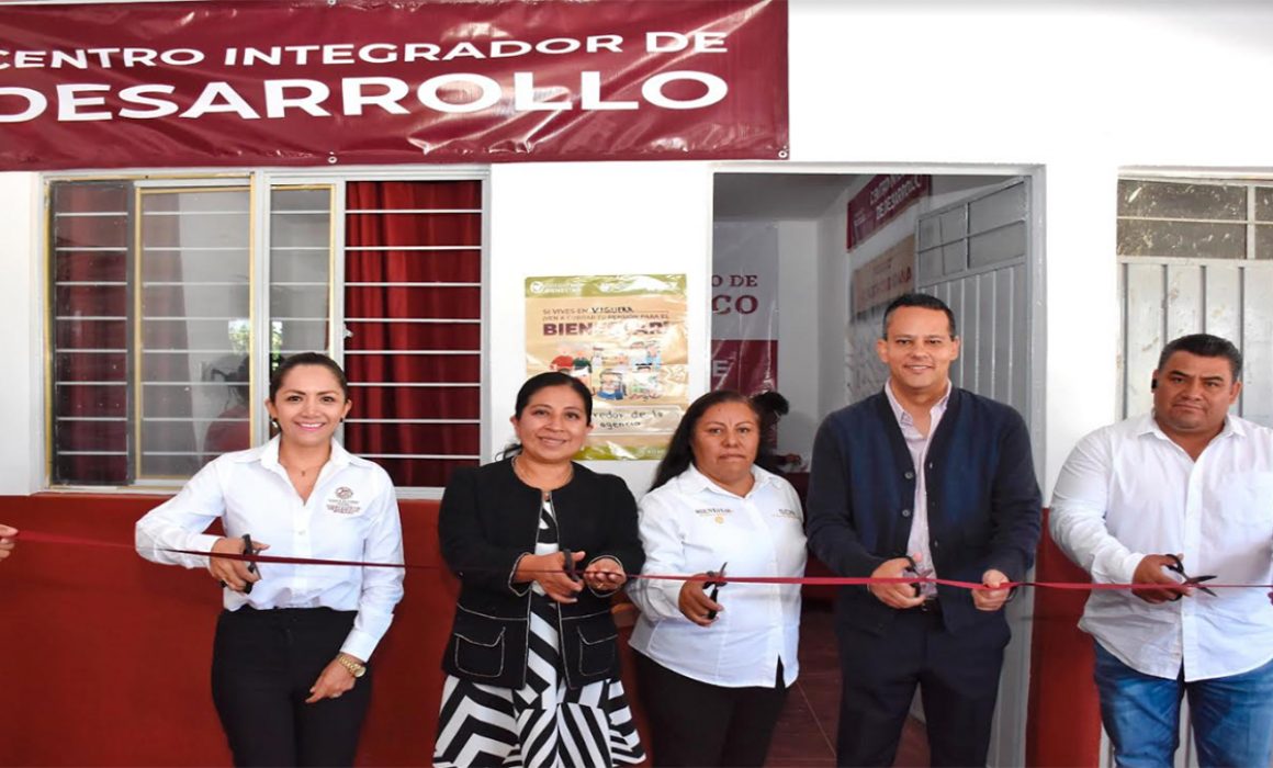 Foto: Cortesía  Inaugura Municipio de Oaxaca Centro Integrador de Desarrollo en Viguera