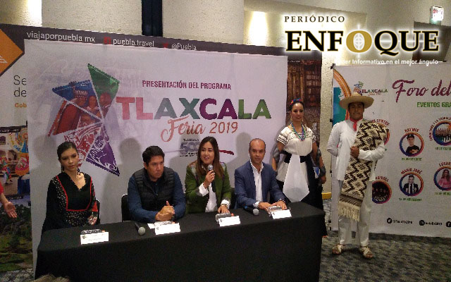 Presentan programa de la Feria de Tlaxcala 2019 contará con 360 eventos y actividades