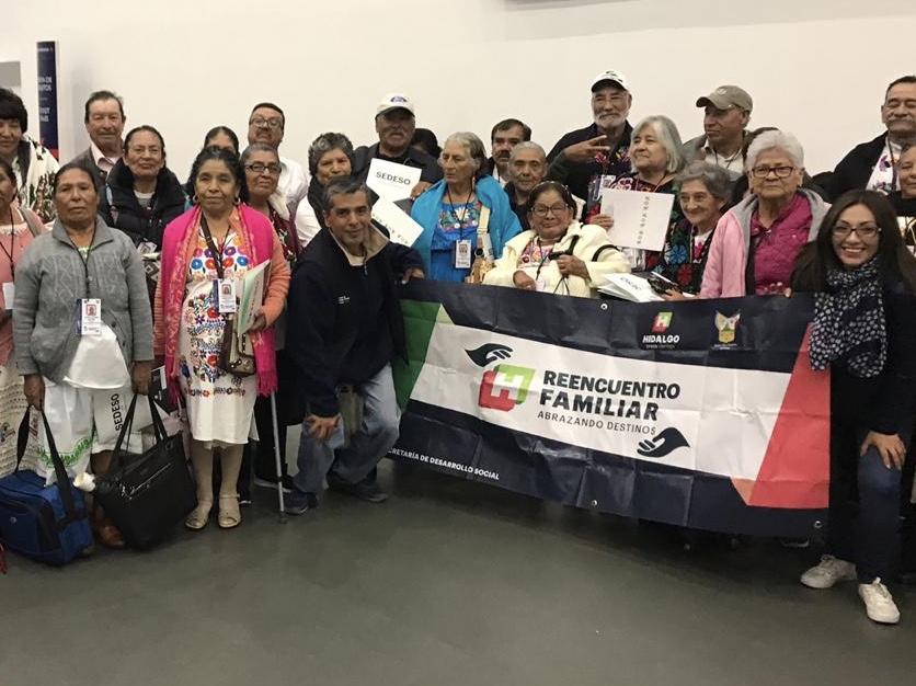 Foto: Cortesía  Abrazando Destinos reúne a más familias hidalguenses en Estados Unidos