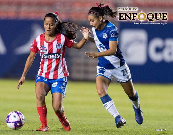 Foto: Cortesía  Desangelado empate del Puebla Femenil en San Luis