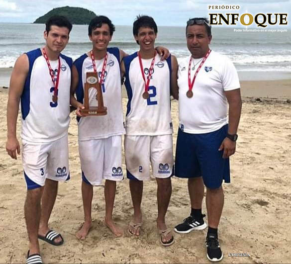 Foto: Cortesía  Histórica participación de Puebla en el Nacional de Voleibol de Playa