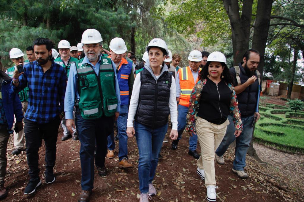 Foto: Cortesía  Supervisa Jefa de Gobierno obras de la rehabilitación y saneamiento en Canal Nacional