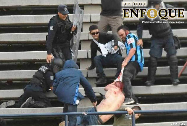 Foto: Cortesía  Tibia sanción de la FMF por la violencia en San Luis