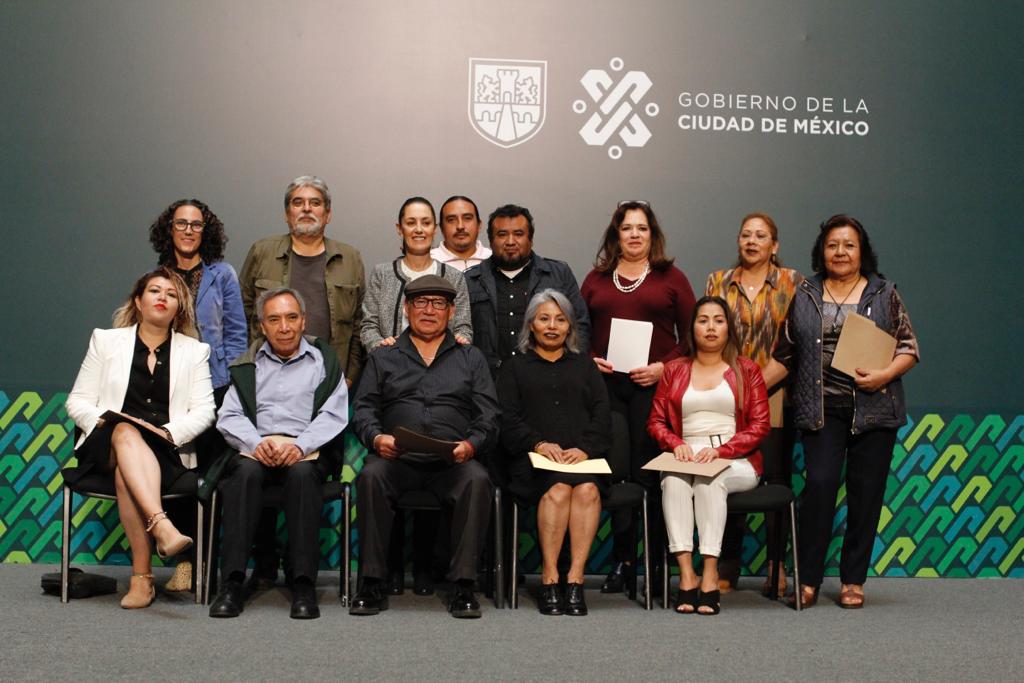 Foto: Cortesía  Entrega gobierno de CDMX recursos del programa de Mejoramiento Barrial y Comunitario