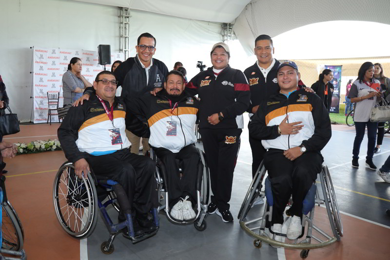 Foto: Cortesía   Karina Pérez Popoca inaugura el Campeonato Nacional de Basquetbol en Silla de Ruedas en la Universidad Anáhuac Puebla