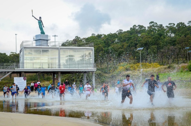 Foto: Cortesía  Realizan “Carrera Salvaje” en Parque Cerro de Amalucan (Fotos)