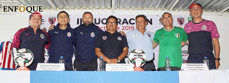 Foto: Antonio Zamora  Chivas abrió segunda escuela en Puebla