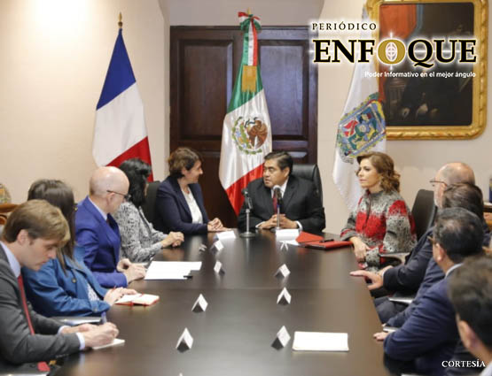 Foto: Cortesía (@MBarbosaMX) Acuerda Gobierno del Estado y Francia plan de inversión en movilidad y medio ambiente