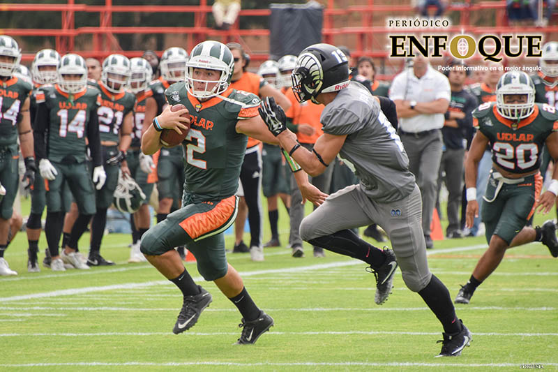 Foto: Cortesía  Aztecas y Borregos Puebla se encarreran rumbo a playoffs
