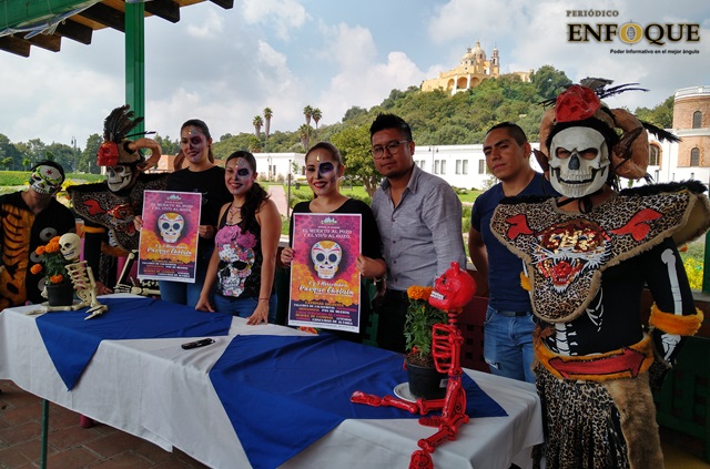 Foto: Omar Sánchez Anuncian festival “El Muerto al Pozo y el Vivo al Gozo” en San Andrés Cholula