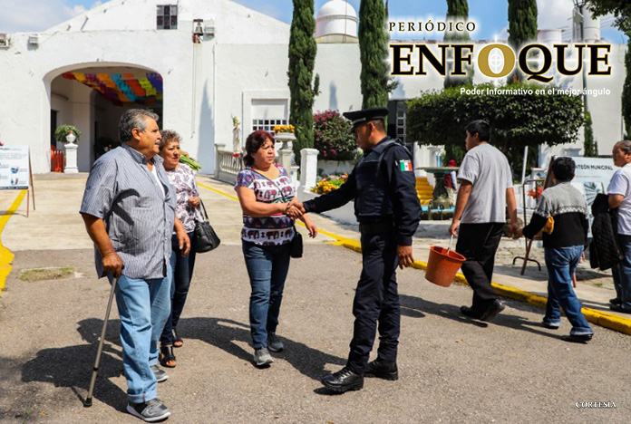 Foto: Cortesía  Despliegan mil 500 elementos por operativo "Día de Muertos 2019"