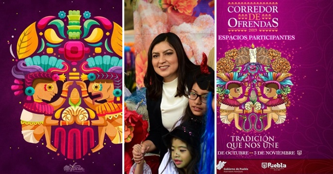 Foto: Cortesía  Ayuntamiento de Puebla confirma que plagió un diseño de Meztican