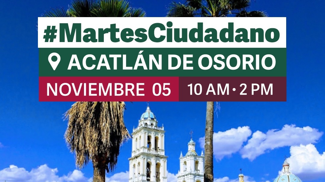 Secretaría de Infraestructura realizará Jornada de Atención Ciudadana en Acatlán 