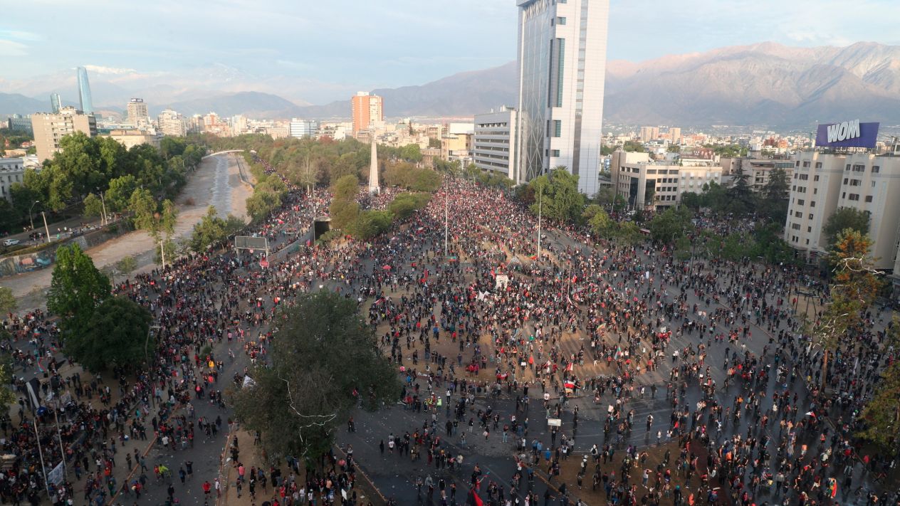 Foto: Cortesía Sismo de magnitud 6.0 sacude a Chile durante manifestaciones