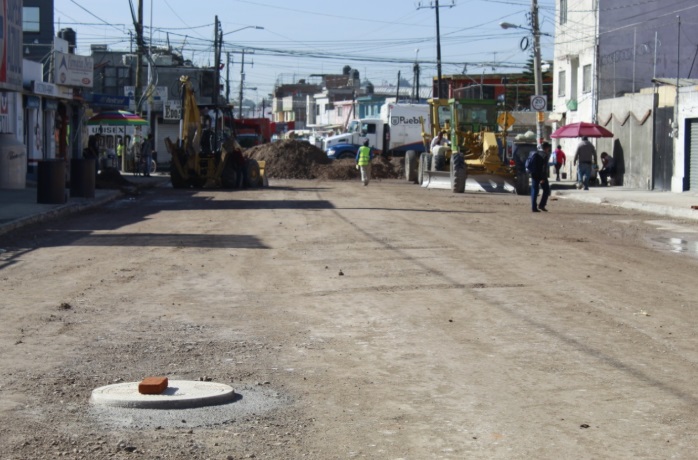 Foto: Cortesía  A un año de gestión, Rivera Vivanco arranca rehabilitación de su primera avenida (Fotos)