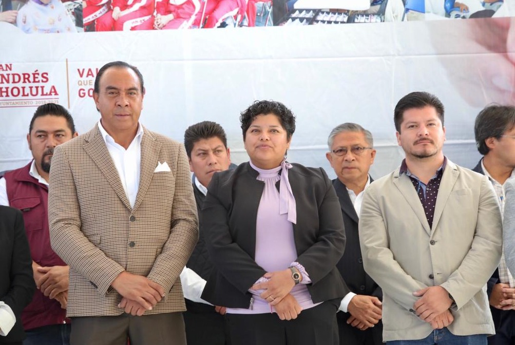 Foto: Cortesía  Karina Pérez Popoca inauguró Jornadas con Valor en la colonia Emiliano Zapata