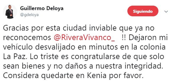 tweet guillermo deloya