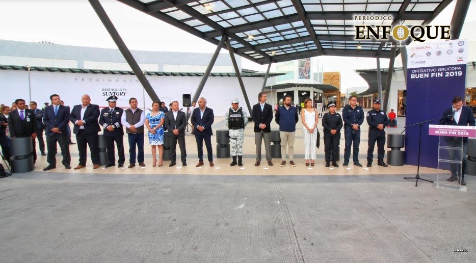 Despliegan mil 600 elementos y 450 vehículos por el Buen Fin 2019