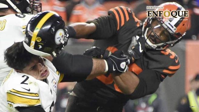 Duras sanciones tras pelea en juego de la NFL (VIDEO) 