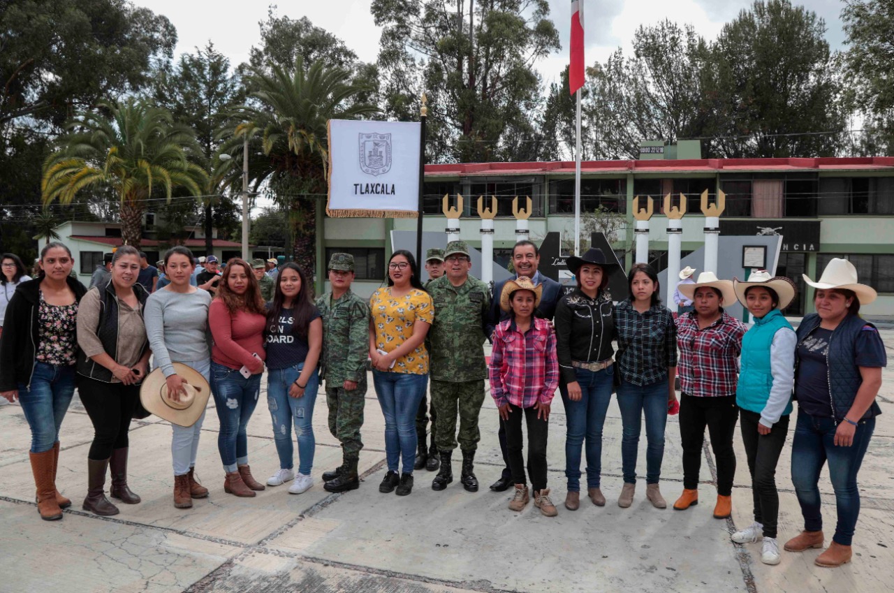 Foto: Cortesía  Participarán Jinetes Tlaxcaltecas en desfile del 109 aniversario de la Revolución Mexicana
