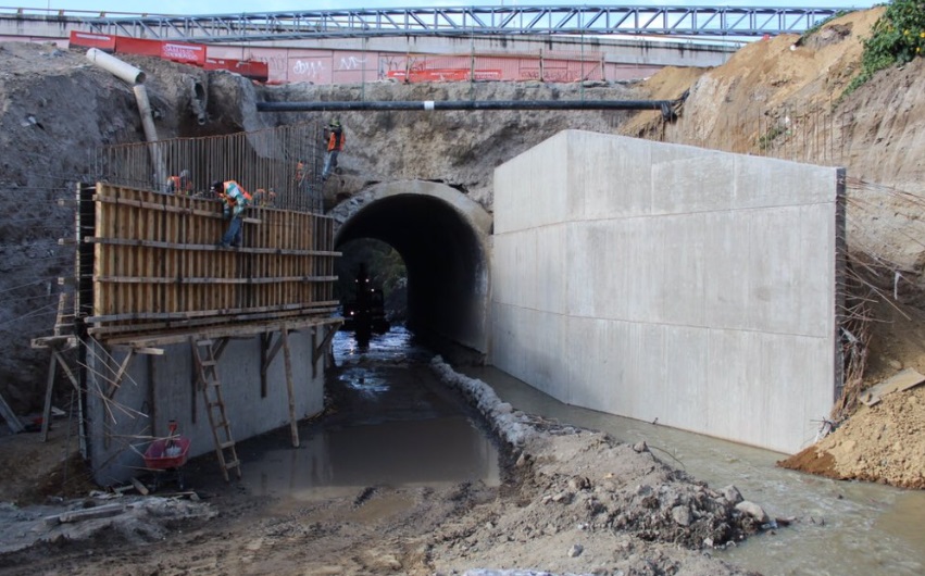 Foto: Cortesía  En diciembre entregarán rehabilitación del puente de la colonia Joaquín Colombres