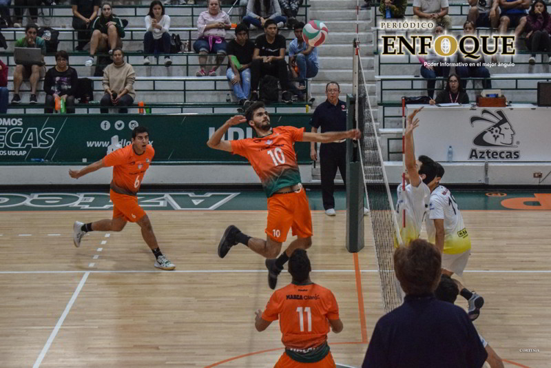 Foto: Cortesía  Aztecas se metió a zona de clasificación en el Campeonato Universitario Telmex