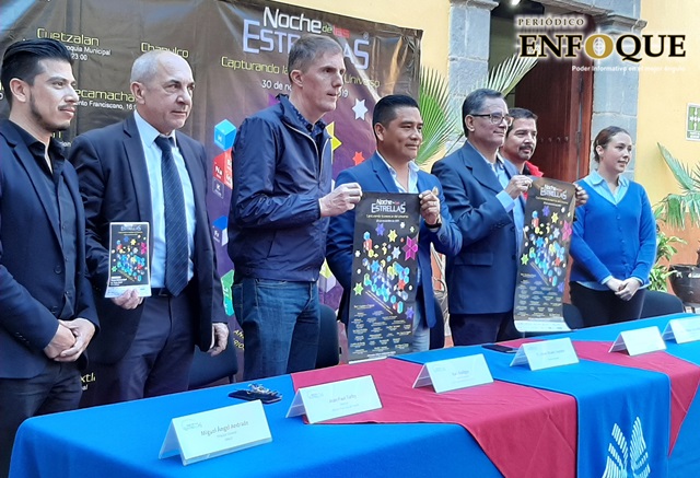 Invitan a la Noche de Estrellas en Parque Intermunicipal de San Andrés Cholula 