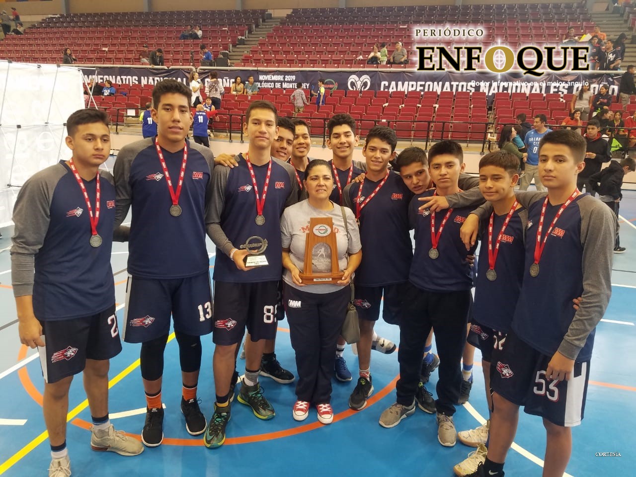 Foto: Cortesía  UMAD logró subcampeonato Nacional de Basquetbol