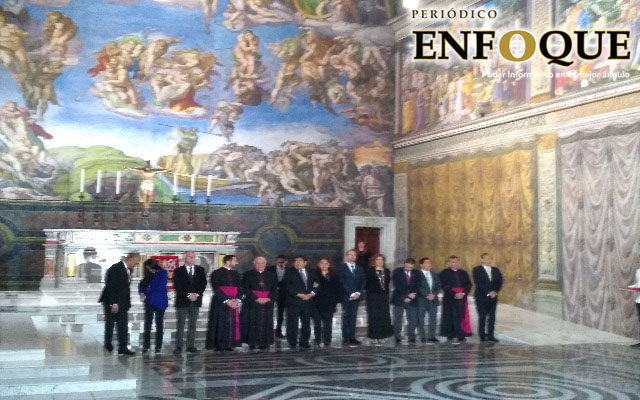 Foto: Daniel Jiménez Gobierno de Puebla y Arquidiócesis inauguran réplica de Capilla Sixtina en la Catedral