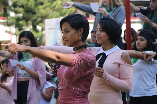 Ibero Puebla se suma a la interpretación “Un violador en tu camino”